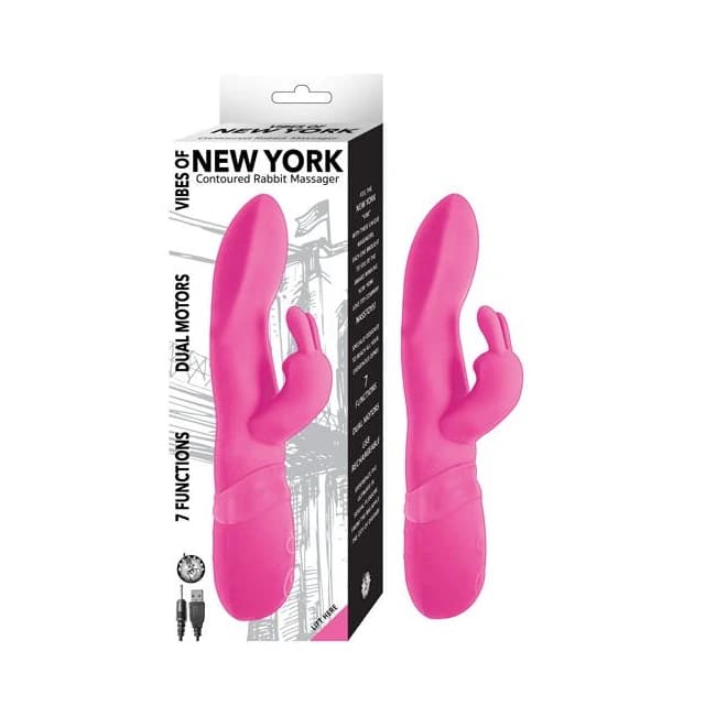 (wd) Vibes of New York Contour Rabbit Pink - Image 1