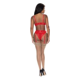 Ooh La Lace Demi Bra Gart Tanga, image 4