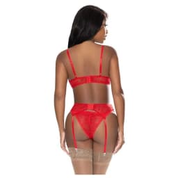 Ooh La Lace Demi Bra Gart Tanga, image 5