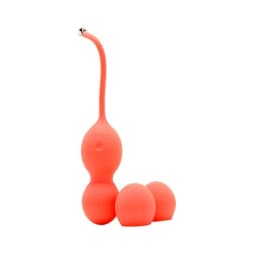 We-Vibe Bloom Coral Kegal Balls Orange, image 1