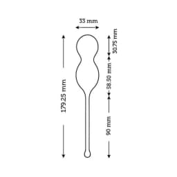 We-Vibe Bloom Coral Kegal Balls Orange, image 2