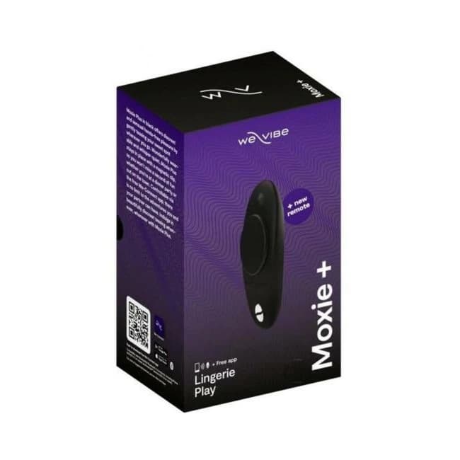 We Vibe Moxie Plus Satin Black - Image 1