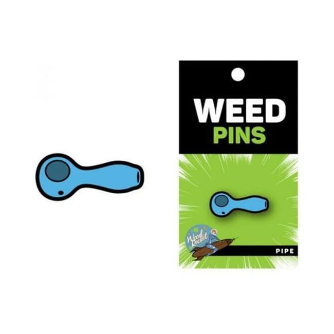 Weed Pin Blue Weed Pipe - Image 1