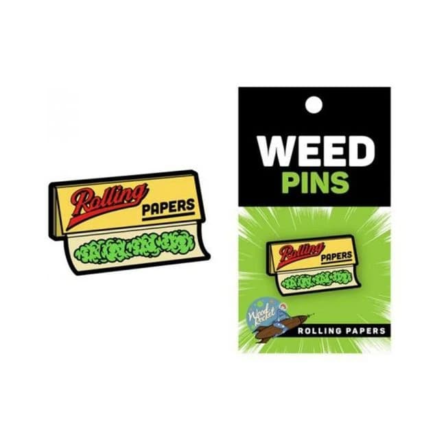 Weed Pin Rolling Papers - Image 1