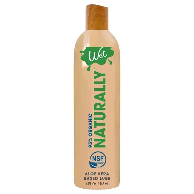 WET 95% ORGANIC ALOE BASED 4OZ  - Image 1