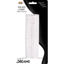 Wet Dreams Tight Grip Stroker Clear, image 1
