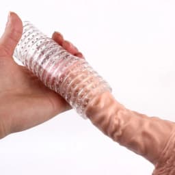Wet Dreams Tight Grip Stroker Clear, image 4