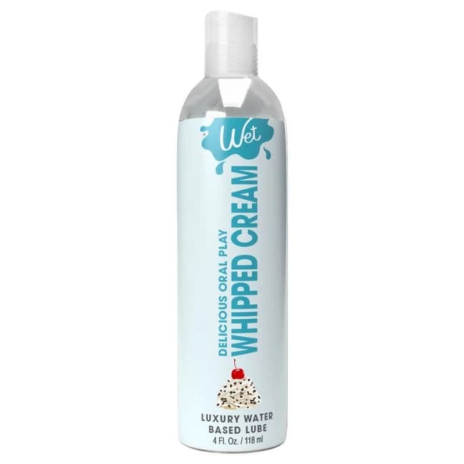Wet Oral Play Whip Cream 4 Oz - Image 1