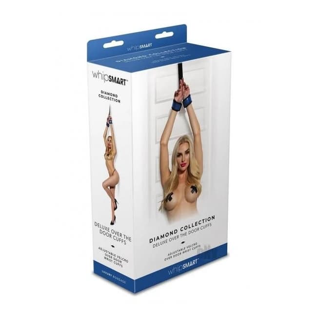 Whipsmart Diamond Over Door Cuffs Blu - Image 1
