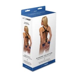 Whipsmart Diamond Wristraint Harness Blk, image 2