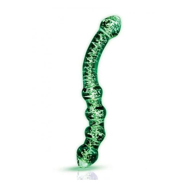 Whipsmart Dual End Bead Glass Dildo 6.5 - Image 1