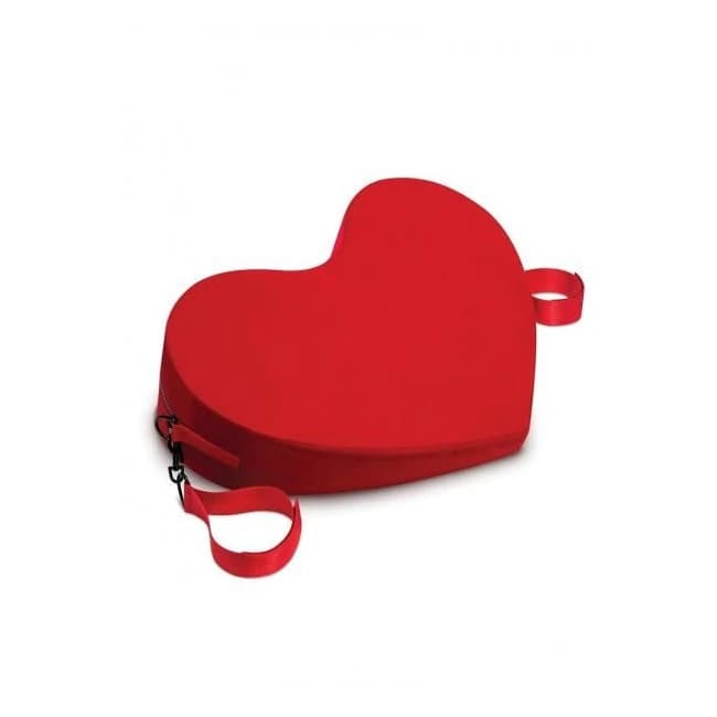 Whipsmart Heart Cushion Red - Image 1