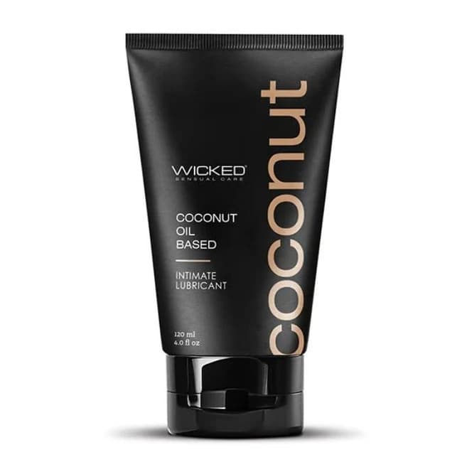 Wicked Coconut Oil Lube4oz Water Based 4 Oz - Image 1