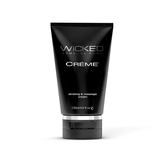 Wicked Stroking & Massage Cream 4 Oz - Image 1