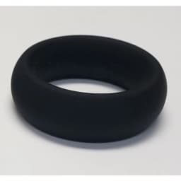 Wide Silicone Donut Ring, image 1