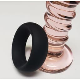 Wide Silicone Donut Ring, image 5