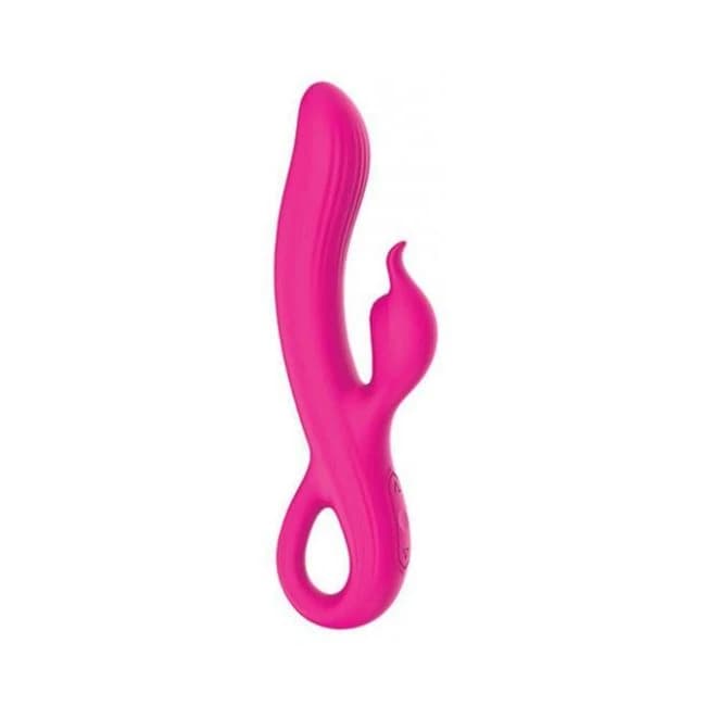 Wild Pop Vibe Lola Rabbit Dual Vibrator - Pink - Image 1