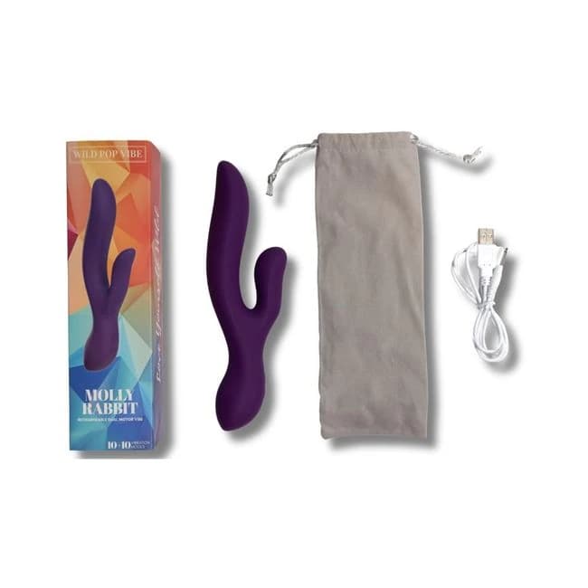 Wild Pop Vibe Molly Rabbit Purple - Image 3