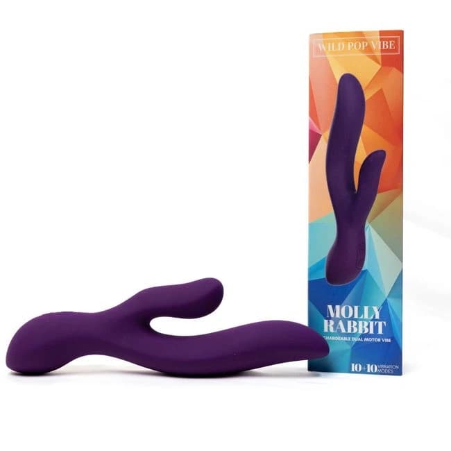Wild Pop Vibe Molly Rabbit Purple - Image 4