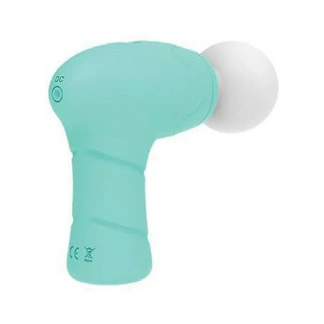 Wild Pop Vibe Pocket Purr Mini Massager - Aqua - Image 1