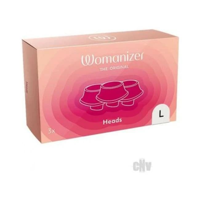 Womanizer Premium Heads Gray Large Pack of 3 - Image 1
