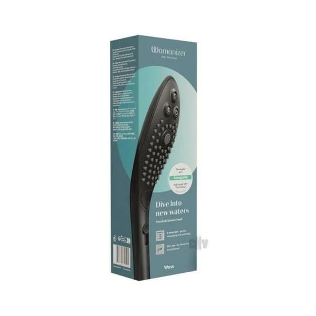 Womanizer Wave Shower Head Masturbator Black - Image 1