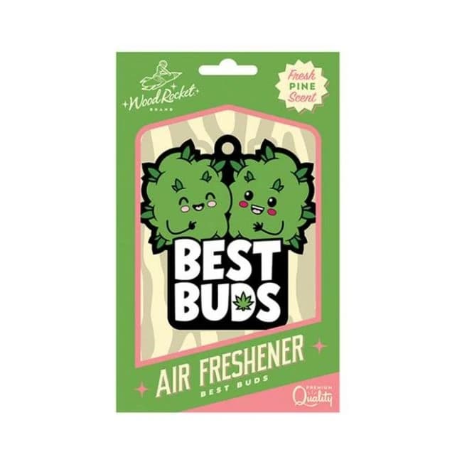 Wood Rocket Air Freshener Best Buds - Image 1