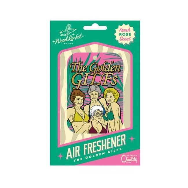 Wood Rocket Air Freshener Golden Gilfs - Image 1