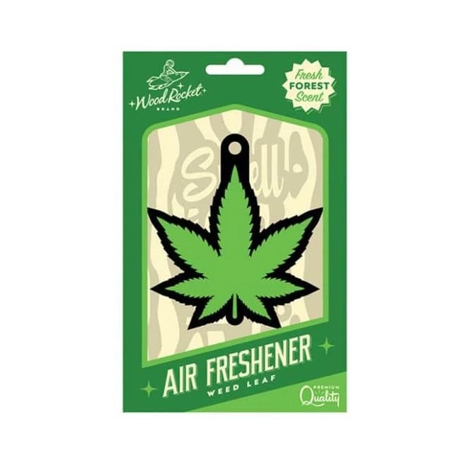 Wood Rocket Air Freshener Green Leaf - Image 1