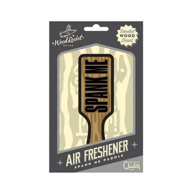 Wood Rocket Air Freshener Spank Me Paddle - Image 1