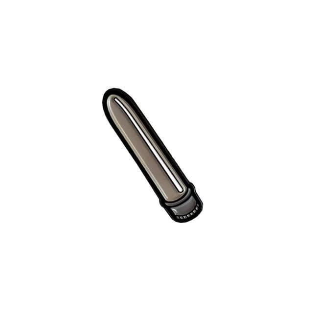 Wood Rocket Grey Vibrator Pin - Image 1