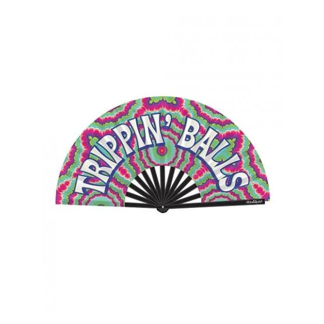 Wood Rocket Trippin' Balls Fan - Multi-color - Image 1