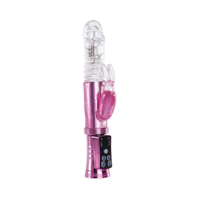 Wyld Vibes Bunny Deep Stroker Vibrator Pink - Image 1