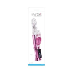 Wyld Vibes Bunny Deep Stroker Vibrator Pink, image 2