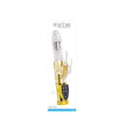 Wyld Vibes Deep Stroker Swan Gold Vibrator, image 2