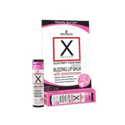 X ON THE LIPS BUZZING LIP BALM BUBBLE GUM  - Image 1
