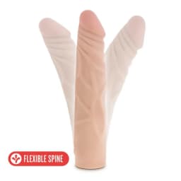 X5 7in Dildo w/ Flexible Spine, image 6
