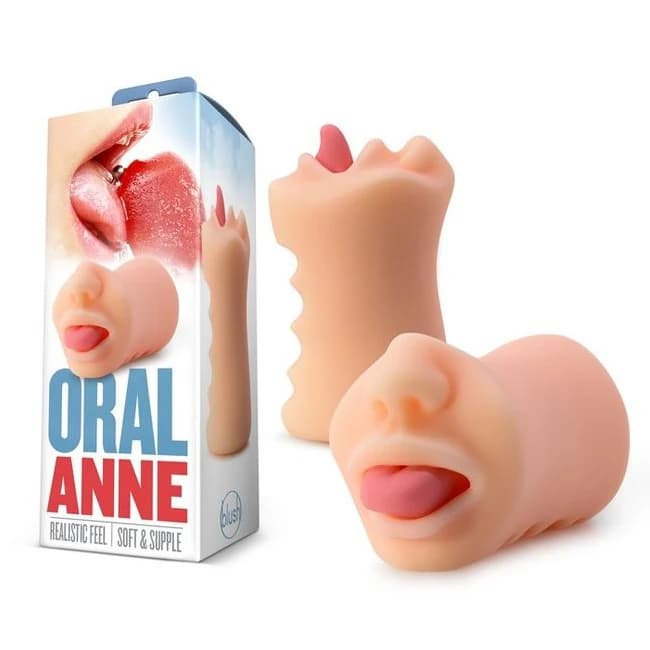 X5 Men Oral Anne Vanilla Stroker - Image 1