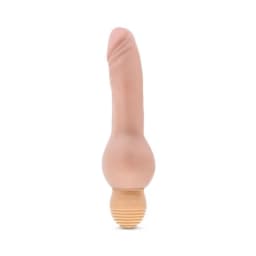 X5 Plus Mr Right Now Beige Vibrating Dildo, image 2