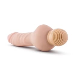 X5 Plus Mr Right Now Beige Vibrating Dildo, image 4