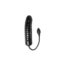 XXL Inflatable Dildo 12.5 Inches Black, image 3