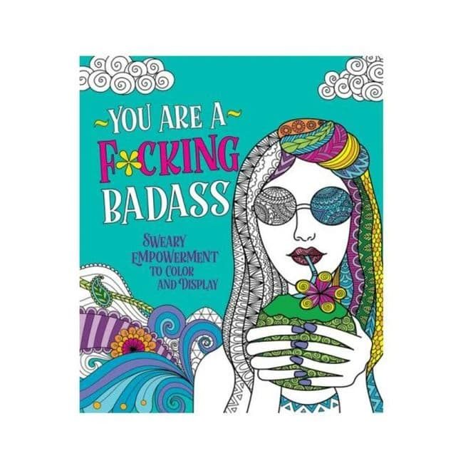 You Are a F*cking Badass Coloring Book - Image 1