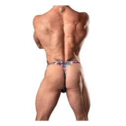 Your Lace or Mine Jock Red White &, image 3