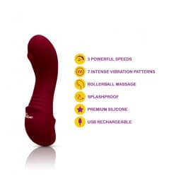 Zaina Ruby Intense Mini G-spot Vibe - Image 4