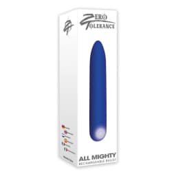 Zero Tolerance Blue Rechargeable Bullet, image 1