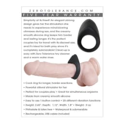 Zero Tolerance Night Rider Cock Ring, image 3