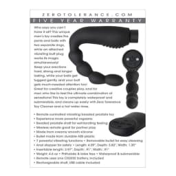 Zero Tolerance the Emperor Prostate Toy, image 4