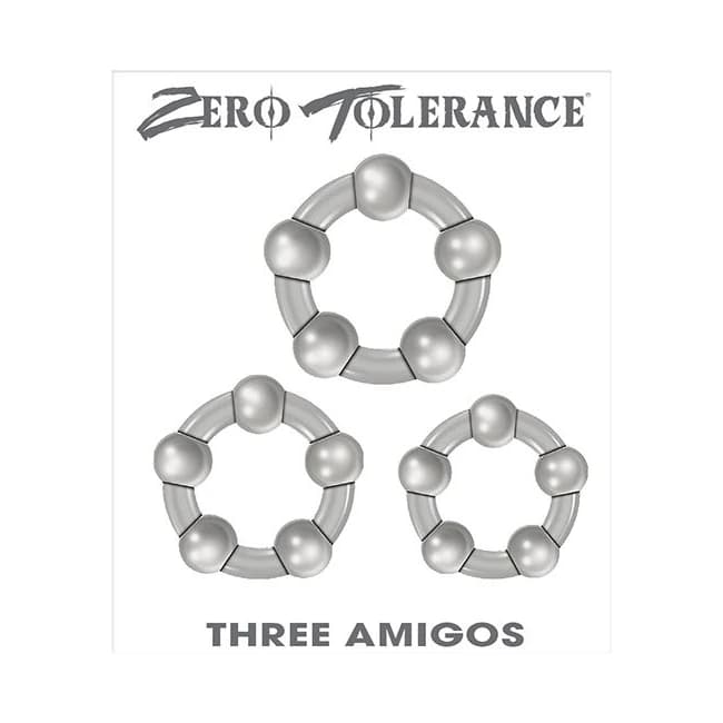 Zero Tolerance Three Amigos Cock Rings - Image 1