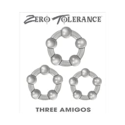 Zero Tolerance Three Amigos Cock Rings, image 1