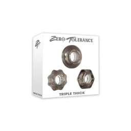 Zero Tolerance Triple Thick Cock Ring Trio, image 4